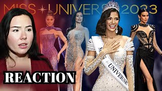 💥 Miss Universe 2023 REACTION  Full Show [upl. by Nalhsa]