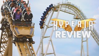 Hyperia Review  Thorpe Parks New Record Breaking Hyper Coaster amp the UKs BEST [upl. by Garett431]