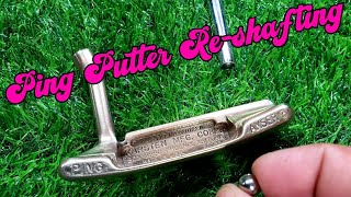 How To Remove A Ping Putter Shaft [upl. by Bolton593]