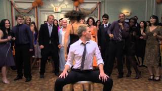 How I Met Your Mother S07E01 Barney and Robin dance HD [upl. by Barta974]