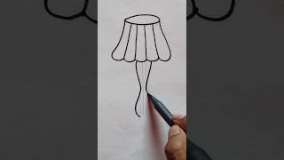 Table Lamp Drawing tablelamp table lamp drawing prakashkumarart [upl. by Neille197]