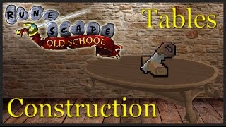 OSRS Construction  Mahogany tables 830k xph [upl. by Tippets444]