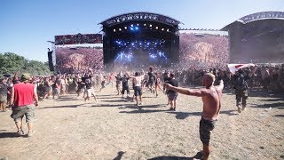 HELLFEST 2017  WALL OF DEATH  DEVIL DRIVER  POV [upl. by Niajneb]