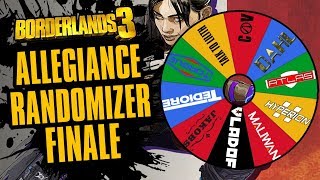 Go Back to Apex  Allegiance Randomizer FINALE  Borderlands 3 Epic Gamer Moments [upl. by Lud611]