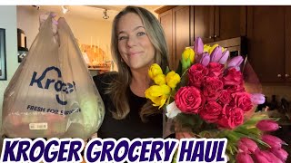 KROGER GROCERY HAUL [upl. by Jeremie227]