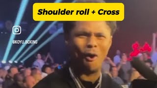 Shoulder roll  cross tutorial [upl. by Niklaus]