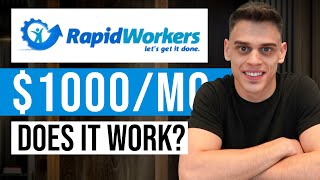 Rapidworkers Review 2024  How Much Money Can You Really Earn [upl. by Millard]