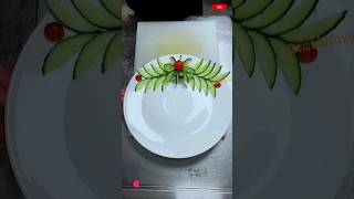 Salad decoration ideas  easy and beautiful salad decoration pt 6 shorts salad decoration [upl. by Pierrepont987]