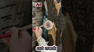 Tree cut branch sculpting art artificial artificial diy artificial rock and arts [upl. by Okikuy202]