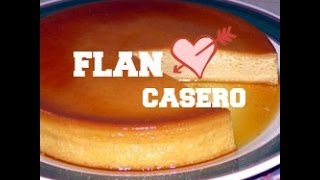 🍮❤️Receta Flan Casero De Leche Condensada❤️🍮 [upl. by Black]