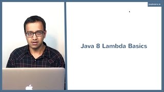 Java 8 Lambda Basics 1  Introduction [upl. by Lleroj]