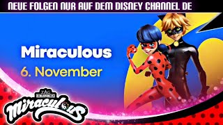 Miraculous  Geschichten von Ladybug  Neue Folgen  ab 6 November nur auf dem Disney Channel 🐞🐾✨️ [upl. by Guadalupe758]