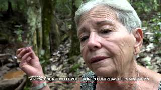 À Poya une nouvelle pollution en contrebas de la mine Pinpin [upl. by Limber]