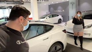 2021 Tesla Model 3  Delivery Day [upl. by Naillimixam]