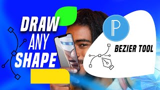 How To Draw Any Shape With Bezier Tool  Pixellab Tutorial [upl. by Soirtemed]