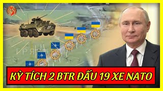 Bản Full 2 BTR Nga Lùa 19 Xe NATO Và Ukraine Thành Tàn Tích  Kiến Thức Chuyên Sâu [upl. by Ecirtap620]