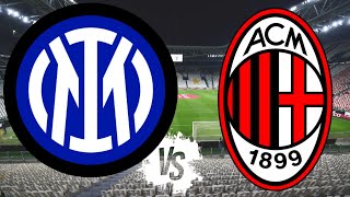 INTER VS MILAN  Liga Italiana 20242025 [upl. by Yhtamit150]