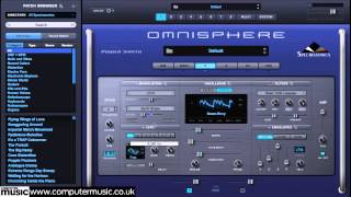 Spectrasonics Omnisphere 2 synth VSTAU plugin in action [upl. by Felic441]