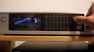 TECHNICS SH8046 EQUALIZZATORE HIFI 77 GRAFICO TOUCH [upl. by Betty204]