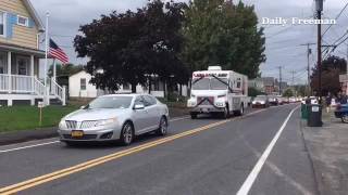 Funeral procession of Ulster County Sheriff Sgt Kerry Winters [upl. by Cotsen]