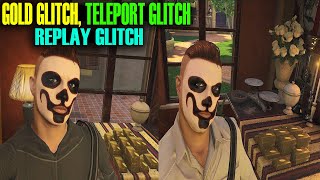 Gold Glitch Replay Glitch Teleport Glitch SOLO Cayo Perico Heist Finals GTA Online Update [upl. by Eronaele]