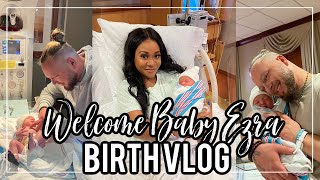 Labor and Delivery of Baby Boy 2  Birth Vlog NitraaBtv [upl. by Adohr]