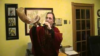 4  Four Traditoinal Jewish Shofar Calls or Blasts [upl. by Lida816]