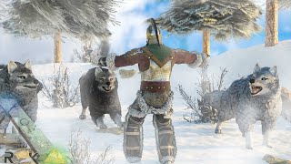 TAMING THE ULTIMATE PACK OF WOLVES  ARK VIKING SURVIVAL EP7 [upl. by Wallinga]