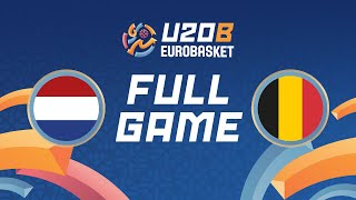 Netherlands v Belgium  Full Basketball Game  FIBA U20 Womens EuroBasket 2024 Division B [upl. by Aicirtel576]