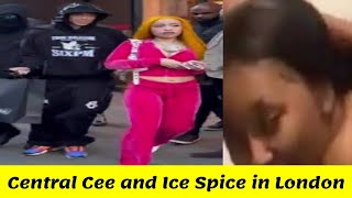 Central Cee and Ice Spice in London [upl. by Veronique]