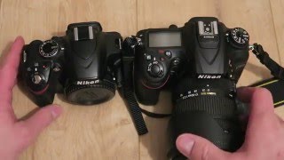 Nikon D7200  Vergleich mit D3200 [upl. by Leumek]