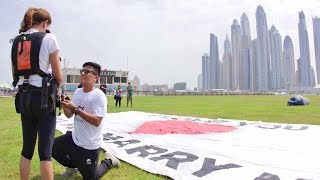 THE PROPOSAL 💍  SKYDIVE DUBAI [upl. by Lecirg]