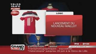 LOSC  Le Nouveau maillot 2011 [upl. by Odnumyar]