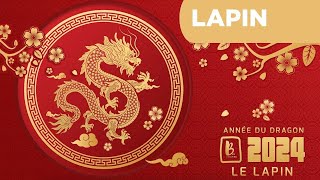 Horoscope chinois 2024  le signe du Lapin astrologie 2024 année du Dragon de bois [upl. by Parrisch966]