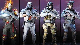 All Ghost Skins amp Outfits in Call of Duty Modern Warfare 2 Updated [upl. by Nevar]