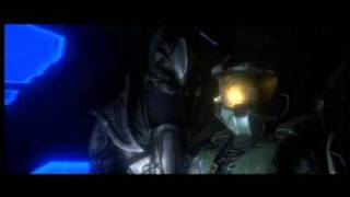 Halo 3 Cutscenes  08  quotFloodgate Closingquot [upl. by Hakvir]