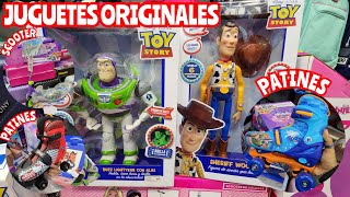 JUGUETES ORIGINALES SCOOTER PATINES 4 RUEDAS MAYOREO POR CAJA TOY STORY BUZZ DRAGONBALL KITTY Y MÁS [upl. by Refannej]