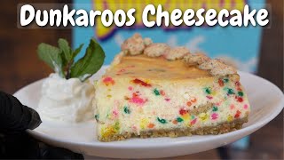 How to make a Dunkaroos Cheesecake  Easy Cheesecake Recipe [upl. by Rehm]