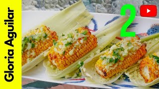 LAS Mejores mazorcas en el airfryer 🌽 2 RECETAS CON AIRFRYER ✅ [upl. by Annairt]