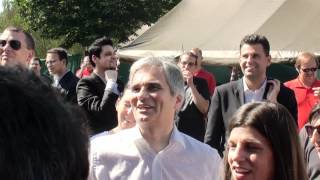 Donauinselfest Wien Waterloo amp Faymann gegen Atomkraft [upl. by Acissey]