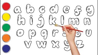 How to Write Letters for Children  Teaching Writing ABC for Preschool  Alphabet for Kids [upl. by Yeniar]