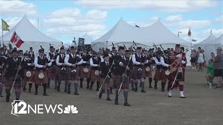 59th annual Phoenix Scottish Games draws thousands [upl. by Geehan334]