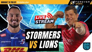 STORMERS VS LIONS LIVE  URC Live Commentary amp Watchalong [upl. by Corly322]