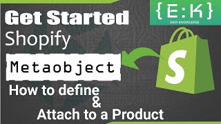 How to define a Shopify metaobject and connect it with products [upl. by Goldi487]