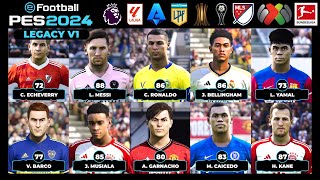 PES 2024 LEGACY V1  Option File PES 2021 actualizado al 20232024  Tutorial PS4  PS5  PC [upl. by Weisbrodt]