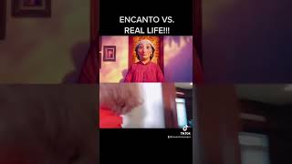 ENCANTO VS REAL LIFE 🫢 sharpefamilysingers shorts [upl. by Sybley]