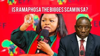 Naledi Chirwa clipped Ramaphosas wings and exp0sed him for lying [upl. by Allimrac671]