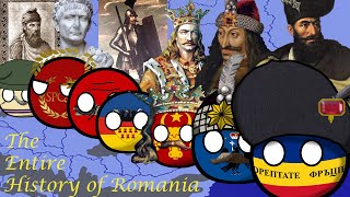 The Entire History of Romania  From Rome and Dacia to Unification [upl. by Ardnasella146]