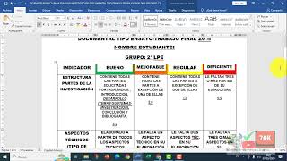 RÚBRICA PARA EVALUAR INVESTIGACIÓN TIPO ENSAYO [upl. by Ximenes336]