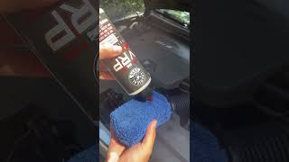 HOW TO CLEAN ENGINE BAY shorts youtubeshortsvideo howto detailing carcleaning [upl. by Hsima]